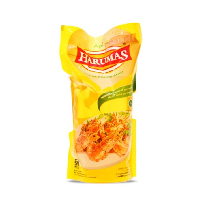 HARUMAS Minyak Goreng Standing Pouch 900ml - 2