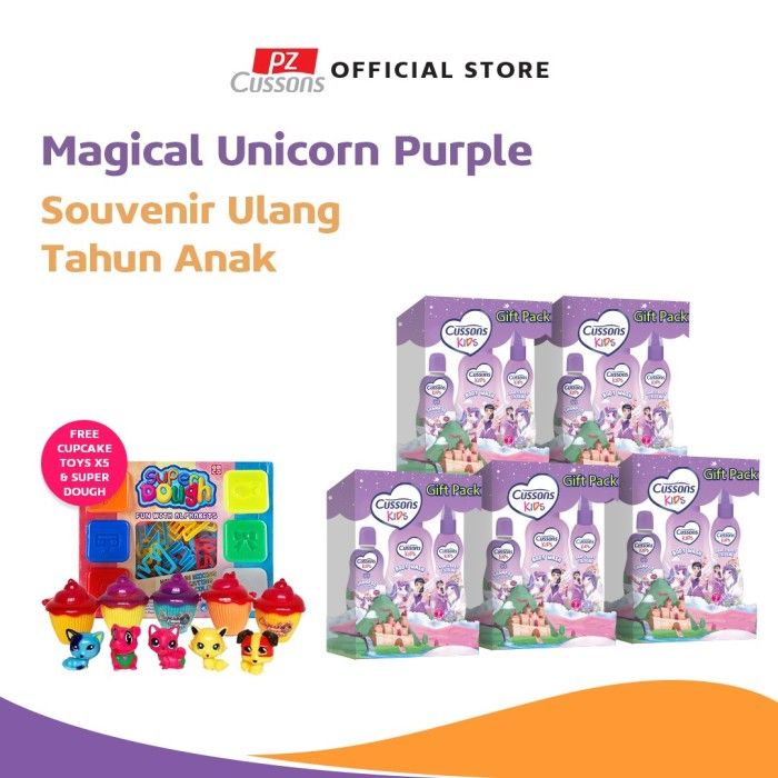 Cussons Kids Magical Purple Bundle - Souvenir Ulang Tahun Anak - 1