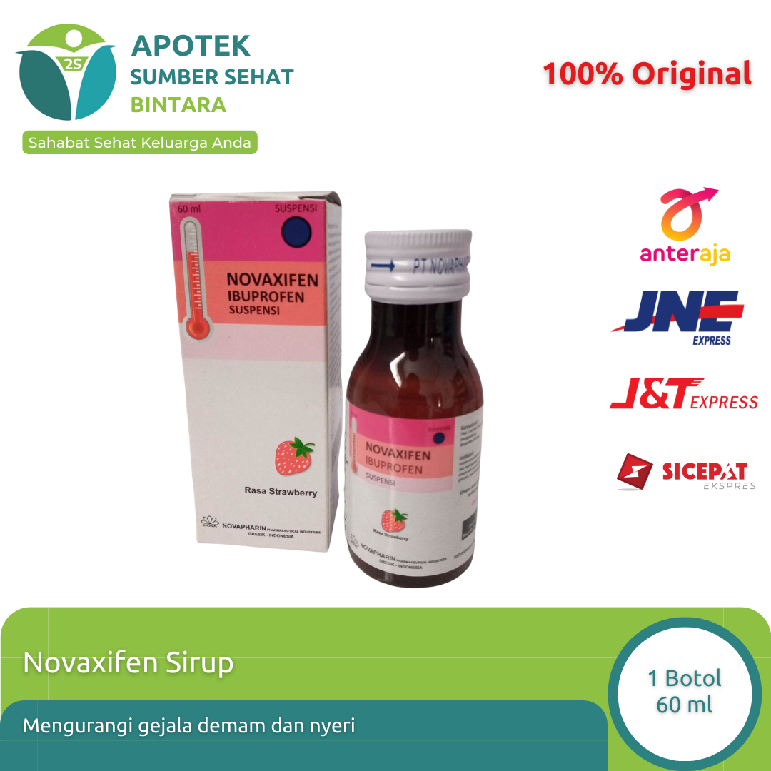 Novaxifen Sirup Obat Demam Anak - 2