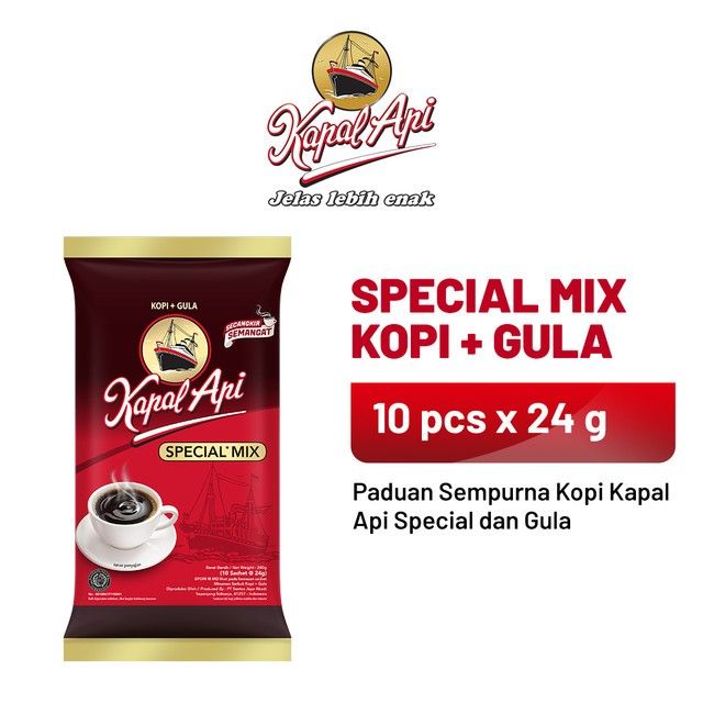 KAPAL API Special Mix 1 Pack (10 x 24 gr) - 1