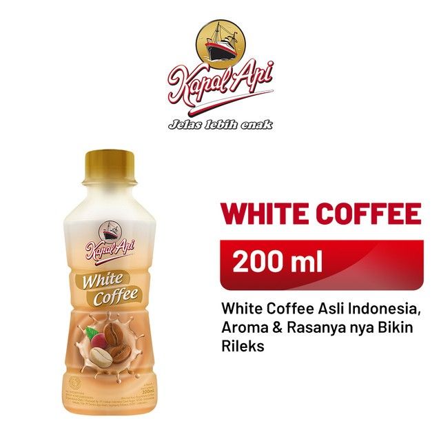 KAPAL API White Coffee Botol 200 ml - 1