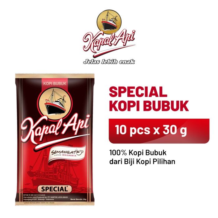 KAPAL API Special Merah 1 Renteng (10 x 30 gr) - 1