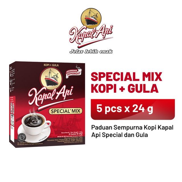 KAPAL API Special Mix 1 Dus (5 x 24 gr) - 1