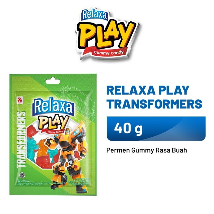 RELAXA Play Transformers Sachet 40 gr - 1