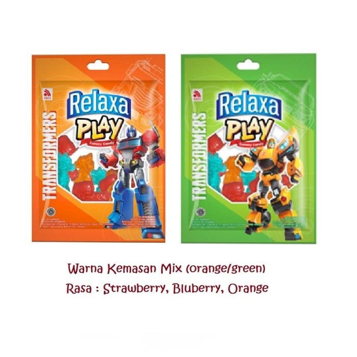 RELAXA Play Transformers Sachet 40 gr - 2