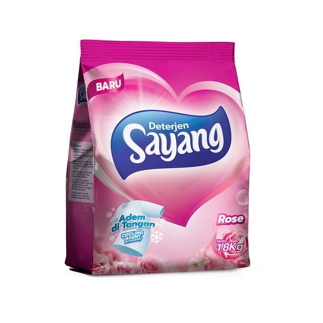 Sayang Rose Powder Detergent 1800GR - 2