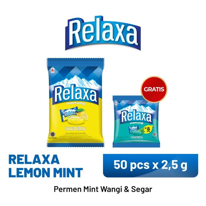 [Buy 1 Get 1 Free] Relaxa Lemon Mint Free Relaxa Barley Sachet 12.5 gr - 1