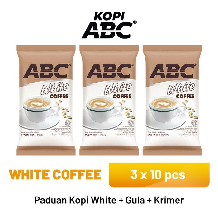 ABC White Coffee 3 Pack (10 x 27 gr) - 1