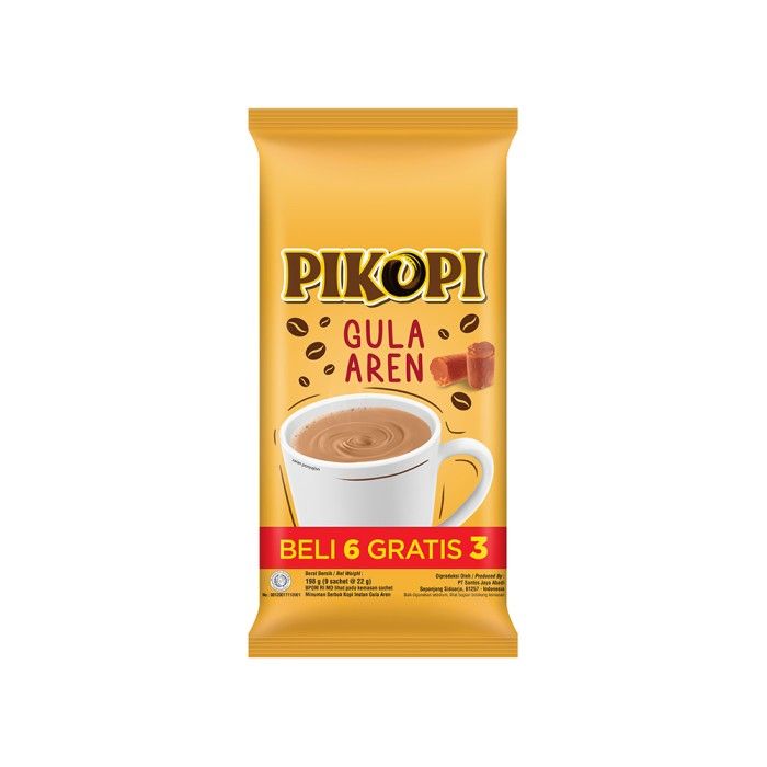 Pikopi Gula Aren 1 Bag (9 x 22 gr) - 2