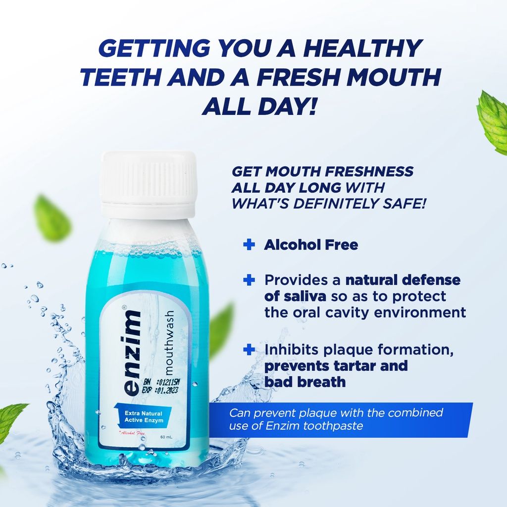 ENZIM MOUTHWASH 60 ML - 6 pcs - 3