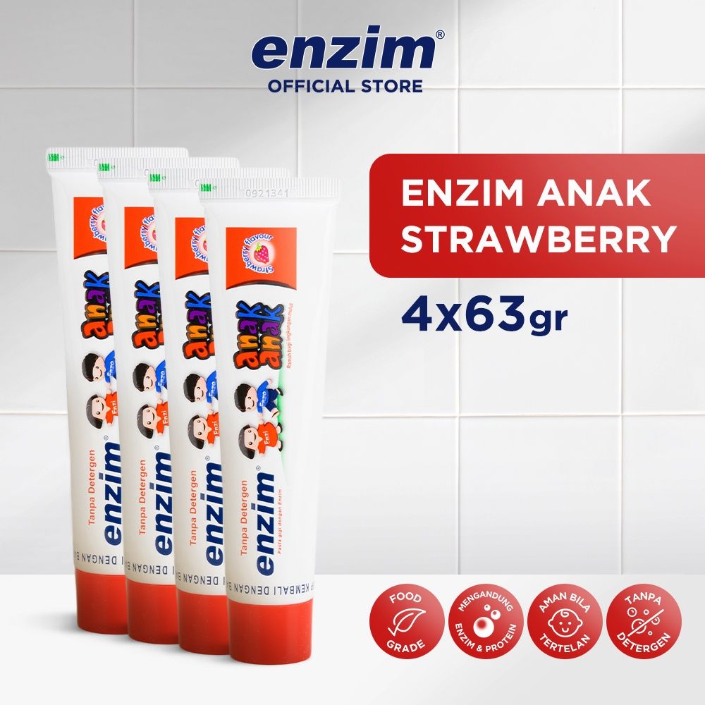 ENZIM ANAK STRAWBERRY 63 GR - 4 pcs - 1