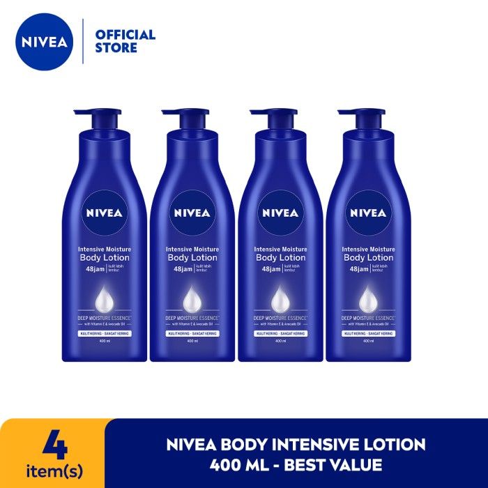 NIVEA Body Care Intensive Lotion 400ml - Best Value - 1