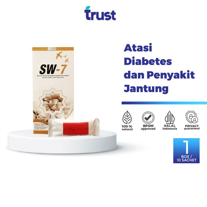 SW-7 Minuman Burung Walet Rasa Alpukat 20 g (1 Box @ 10 Sachet) - 1