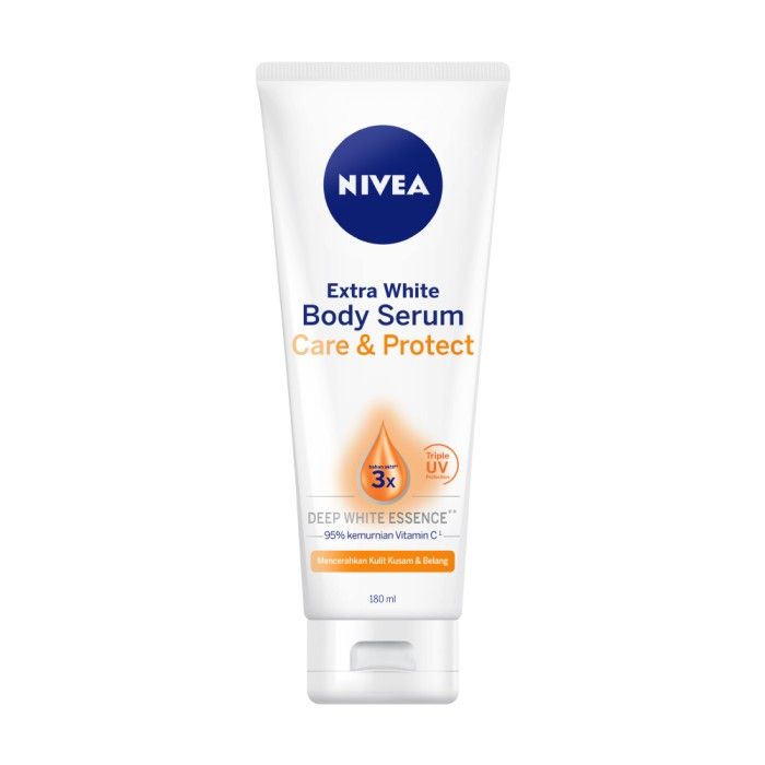 NIVEA Extra Bright Care & Protect SPF15 Serum 180ml - Twin Pack - 2