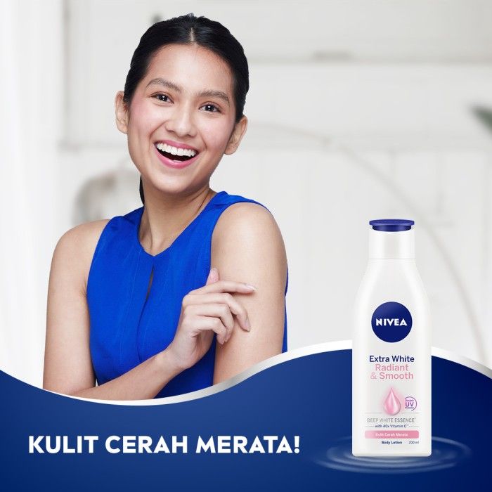 NIVEA Extra Bright Radiant & Smooth Lotion 100ml - Mencerahkan Kulit - 2