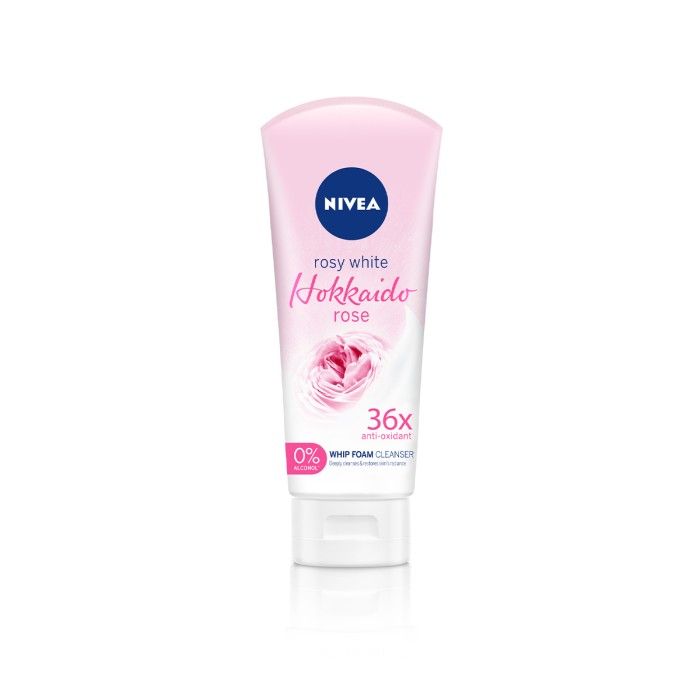 NIVEA Face Care Hokkaido Rose Whip Facial Foam 100ml - 2