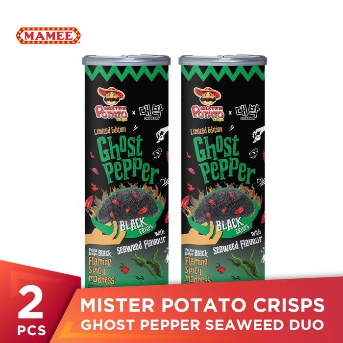 Mister Potato Crisps Ghost Pepper Seaweed Duo - 1