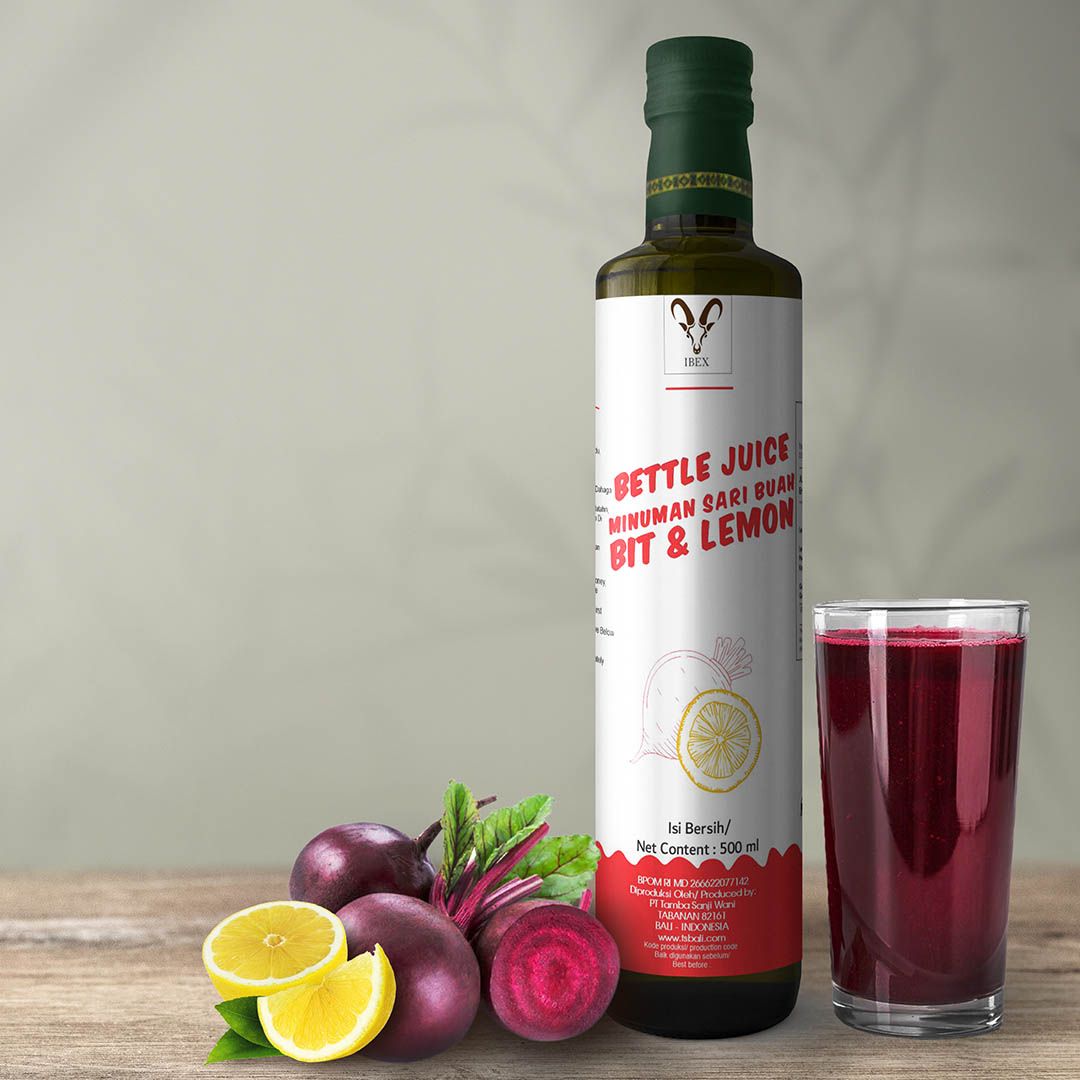 IBEX Paket Bettle Juice Jus Buah Bit Merah /Beetroot Juice Lemon Honey 250ml - 2