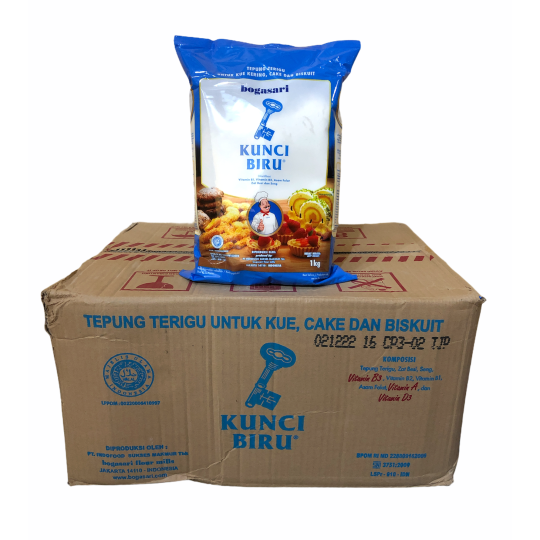 Kunci Biru Tepung Terigu Protein Rendah 1Kg - 2