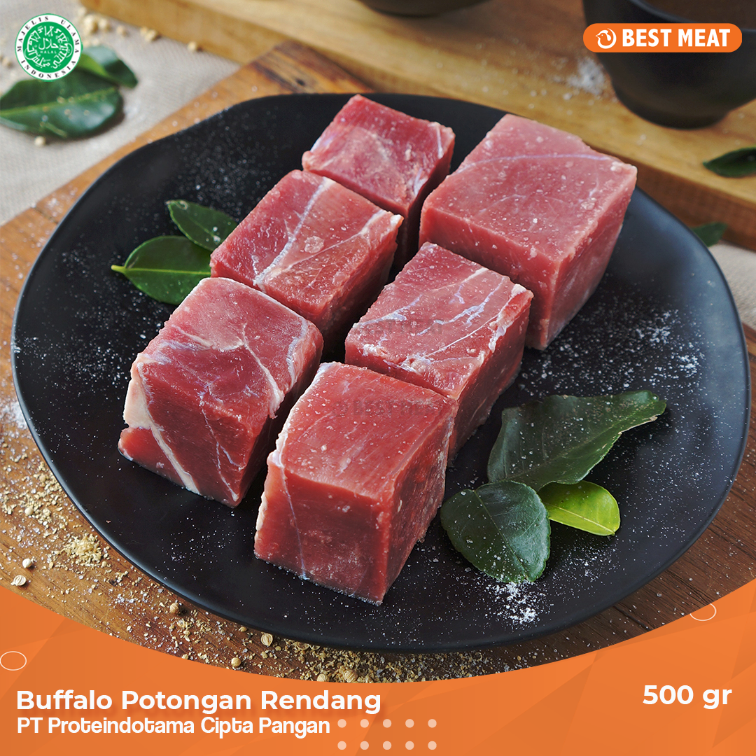 Daging Kerbau Potongan Rendang 500 gr - 1