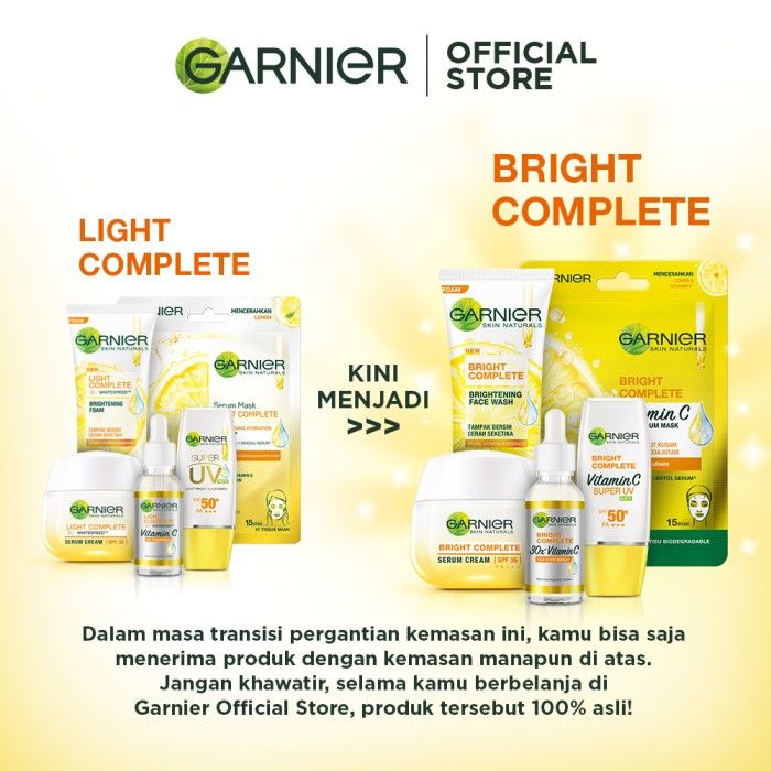 Garnier Bright Complete White Speed Foam 100ml Twin Pack - 2