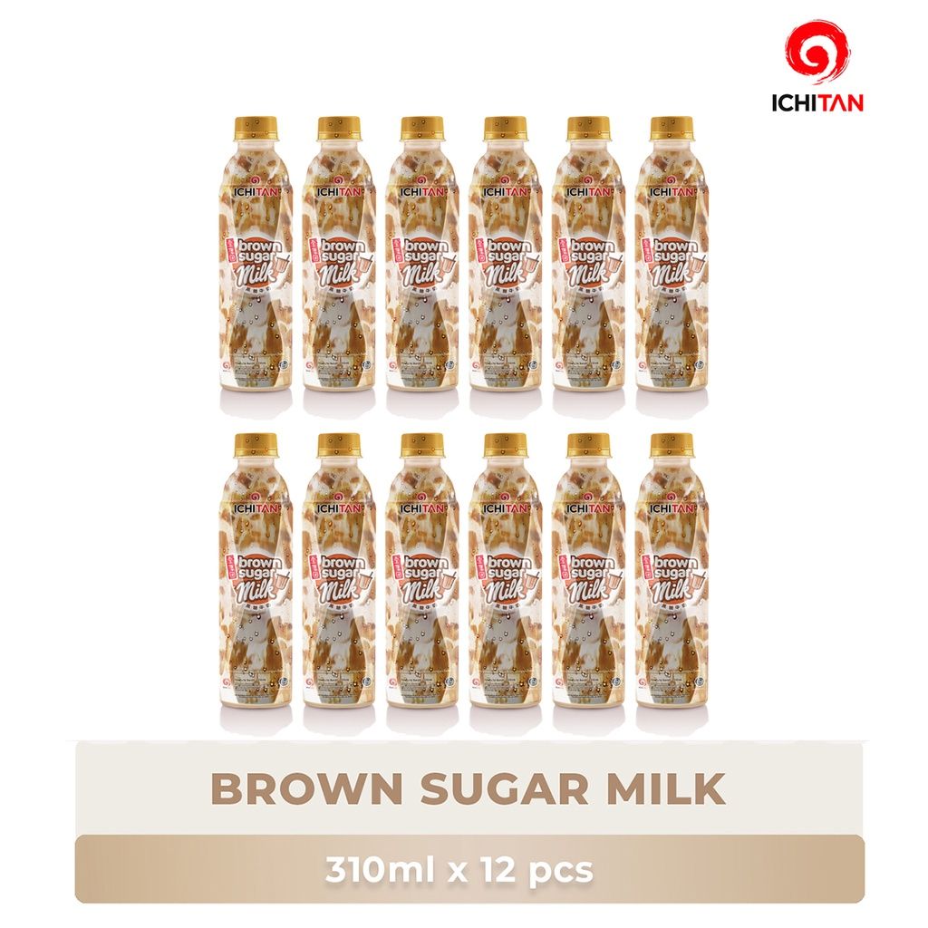 Ichitan Brown Sugar Milk 310ml | Bundling 12 - 1