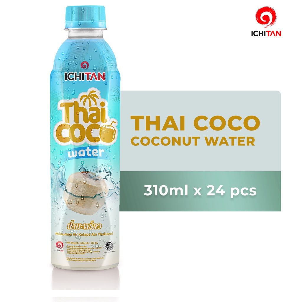 Ichitan Thai Coconut Water 1 Kardus Isi 24 Botol @310ml - 2