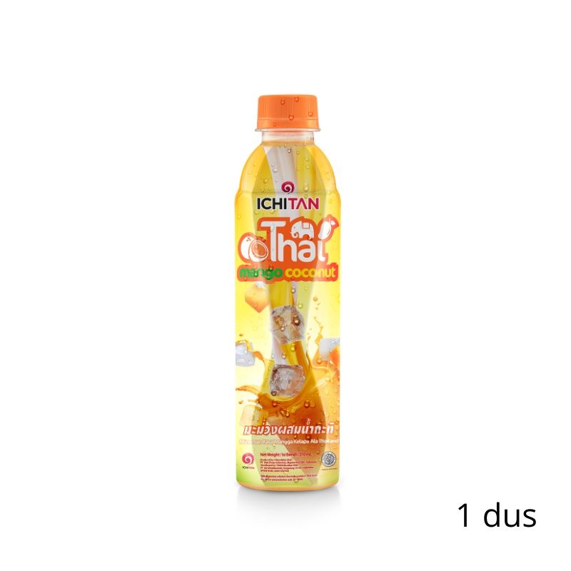 Ichitan Thai Mango Coconut 1 Kardus Isi 24 Botol @310ml - 2