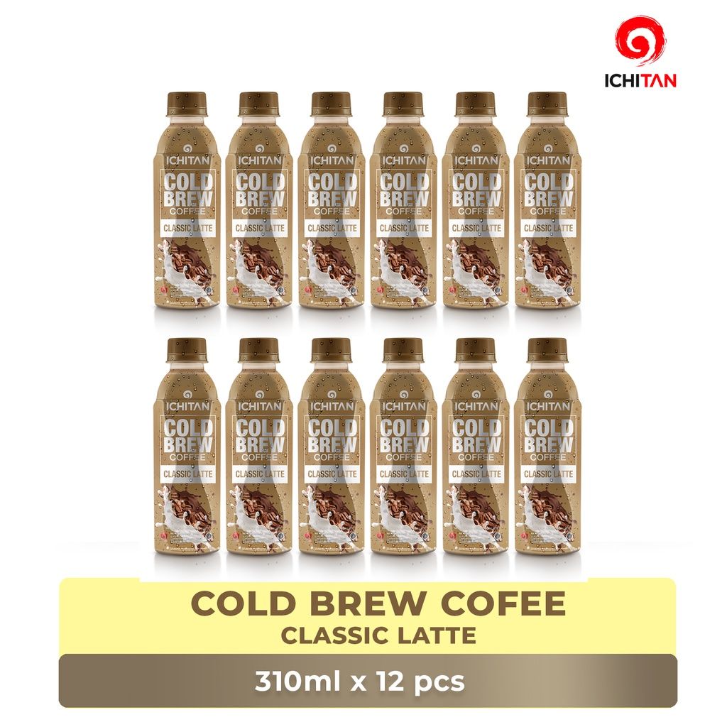 Ichitan Cold brew Coffee Classic Latte 250ml | 12 pcs - 1