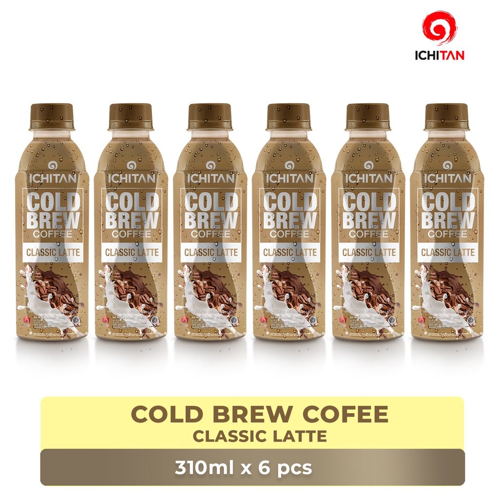 Ichitan Cold brew Coffee Classic Latte 250ml | 6 pcs - 1