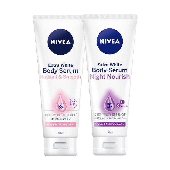 NIVEA Body Serum Extra White Day & Night - Radiant + Night Nourish - 2