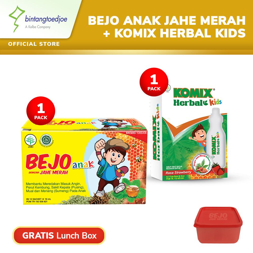 Bejo Jahe Merah Anak & Komix Herbal Kids - 2