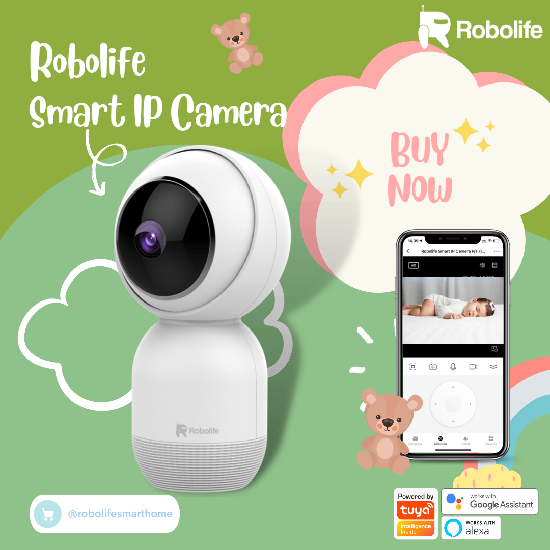 Robolife Smart IP Cam (Baby Cam / Family Cam) - G1X2 - 1