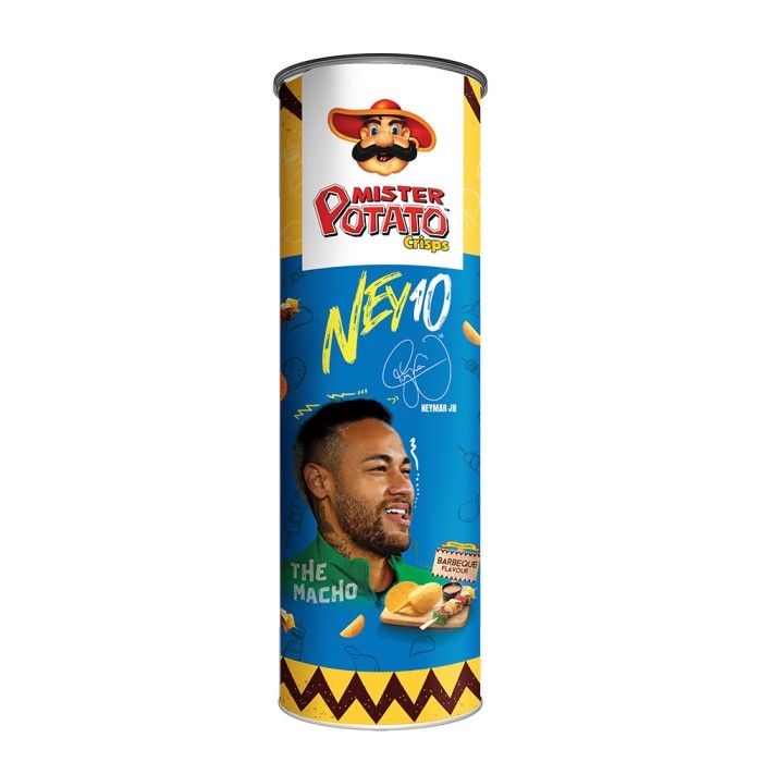 Mister Potato Crisps Barbeque 85gr Neymar - 2