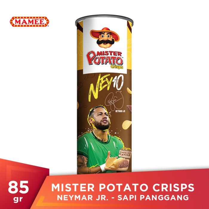 Mister Potato Crisps Sapi Panggang 85gr Neymar - 1