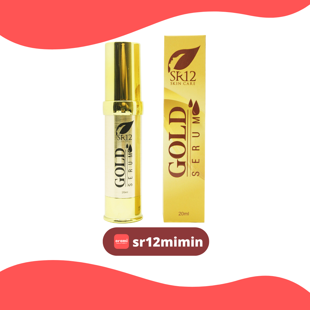 SR12 GOLD SERUM 20 ML SERUM COLLAGEN MENGENCANGKAN WAJAH - 1