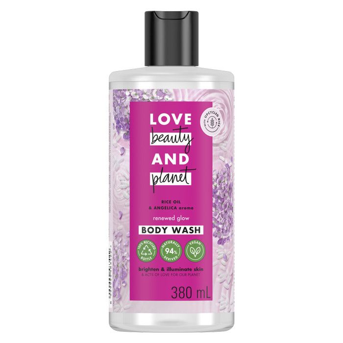 Love Beauty & Planet Rice Oil & Angelica Brightening Body Wash with Niacinamide 380ml - 2