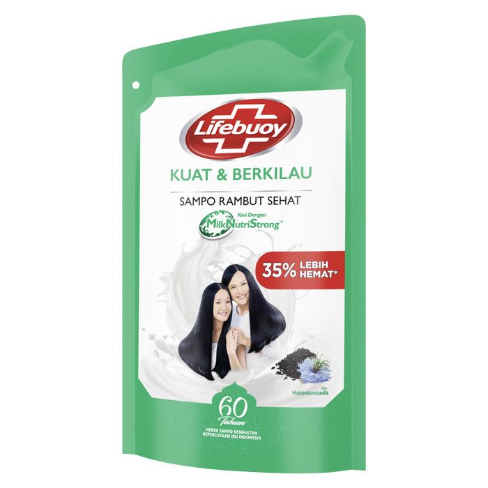 Lifebuoy Shampoo Kuat & Berkilau 900ML - 2