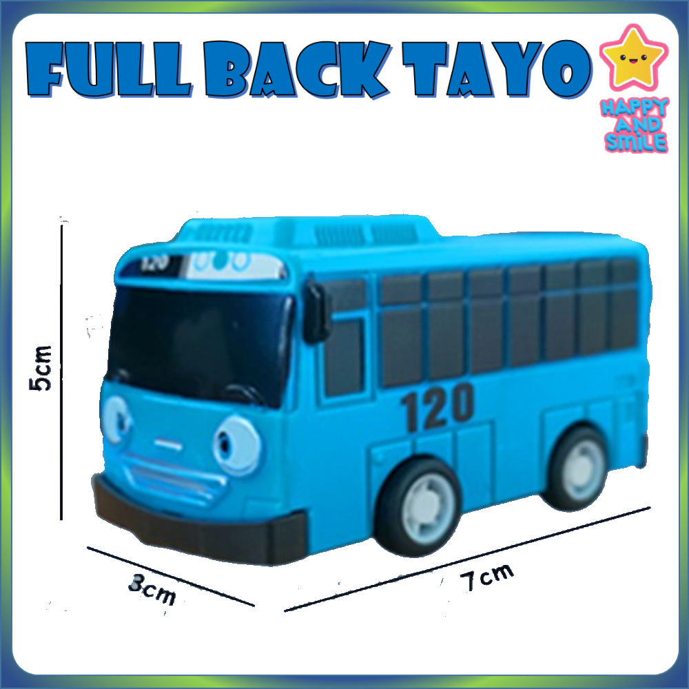 Biru Bus Tayo The Little Bus Mainan Anak Mobil Mobilan BIGBROTHER Bro1187 - 1