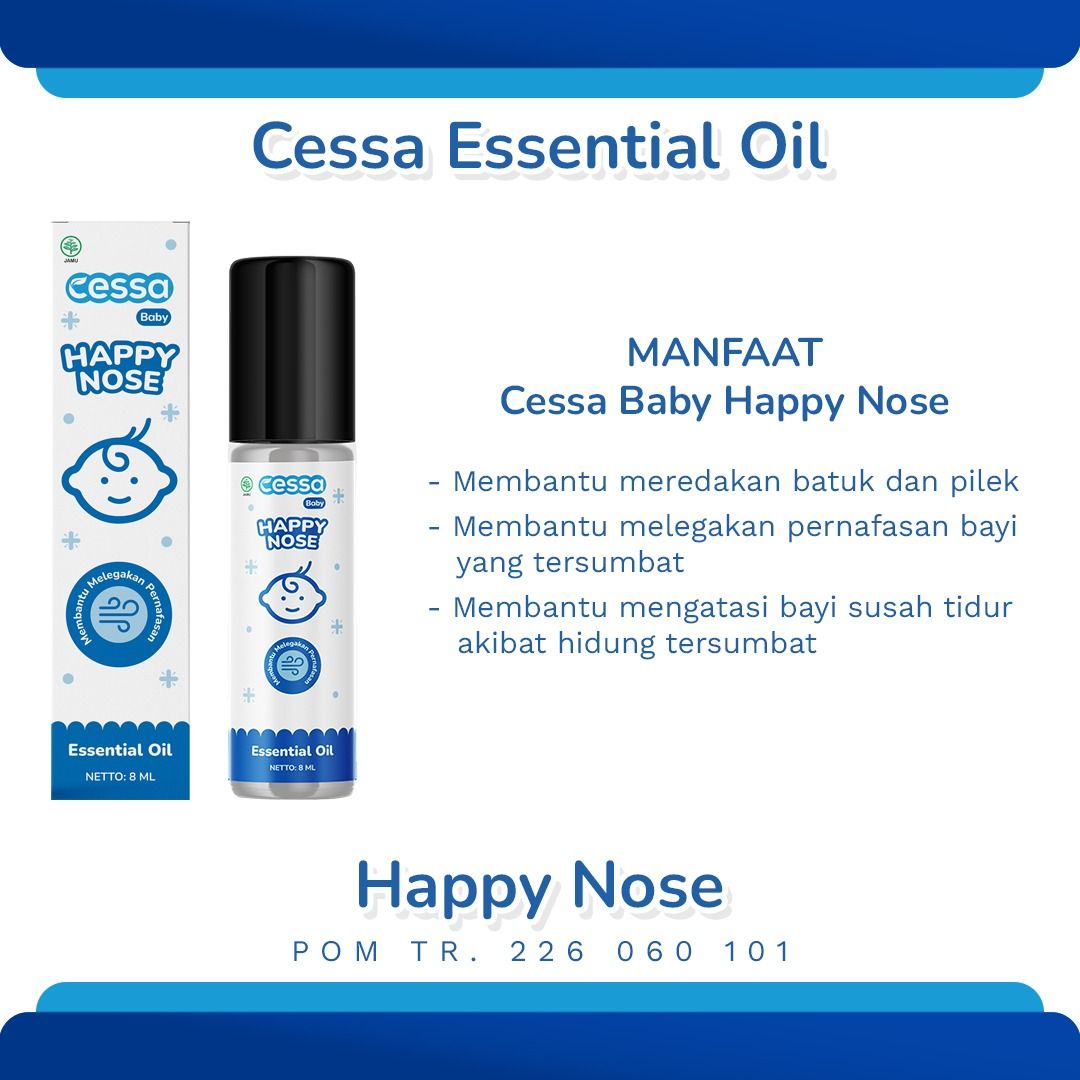 Cessa Baby Paket Happy Nose Body Fit Meredakan Bapil & Full Recovery - 2