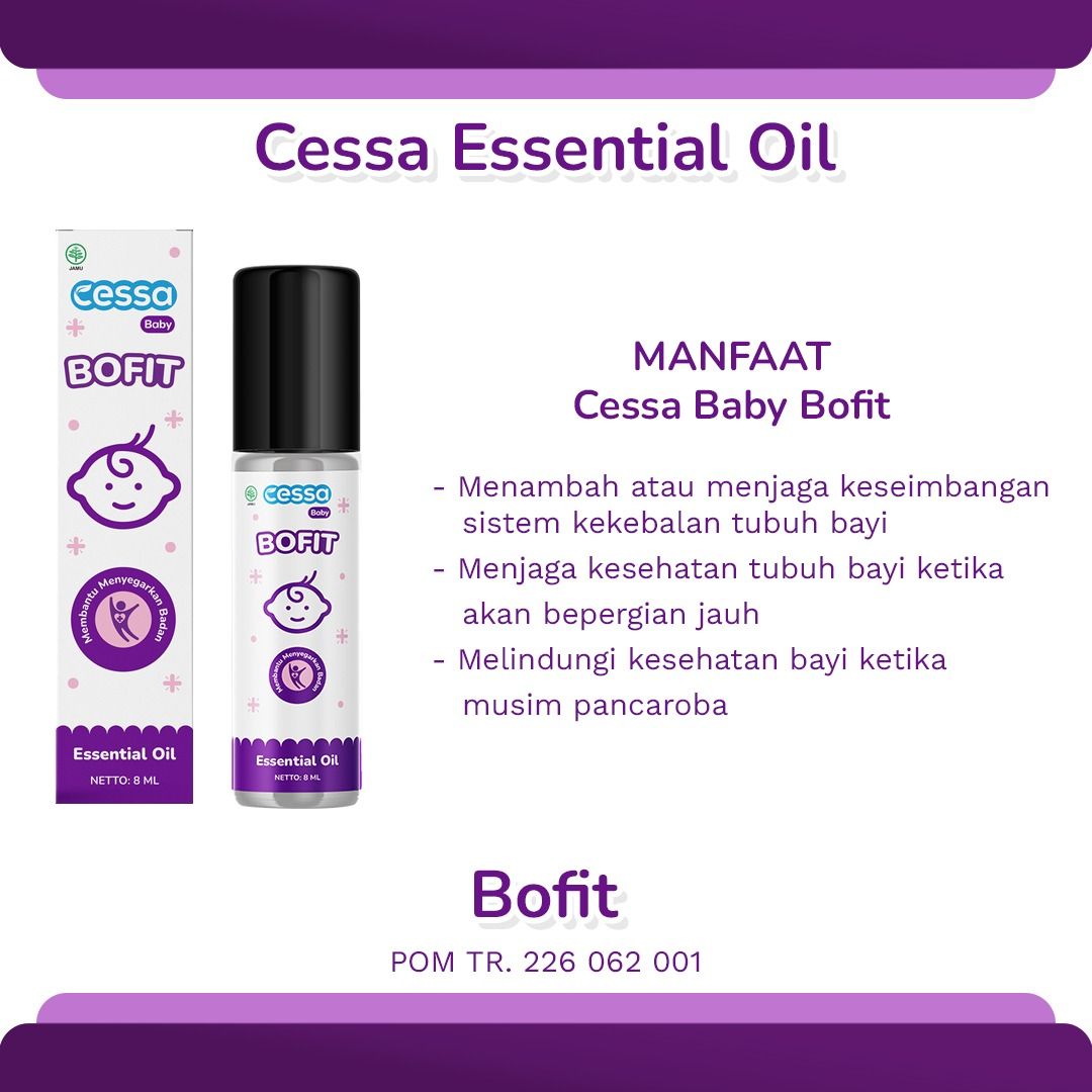 Cessa Baby Paket Happy Nose Body Fit Meredakan Bapil & Full Recovery - 3