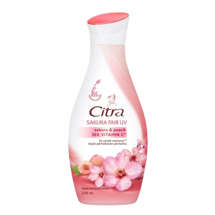 Citra Sakura Glow Uv Lotion 230Ml 1 Karton - 2