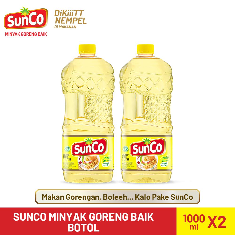 Sunco Botol 1L - Twinpack - 2