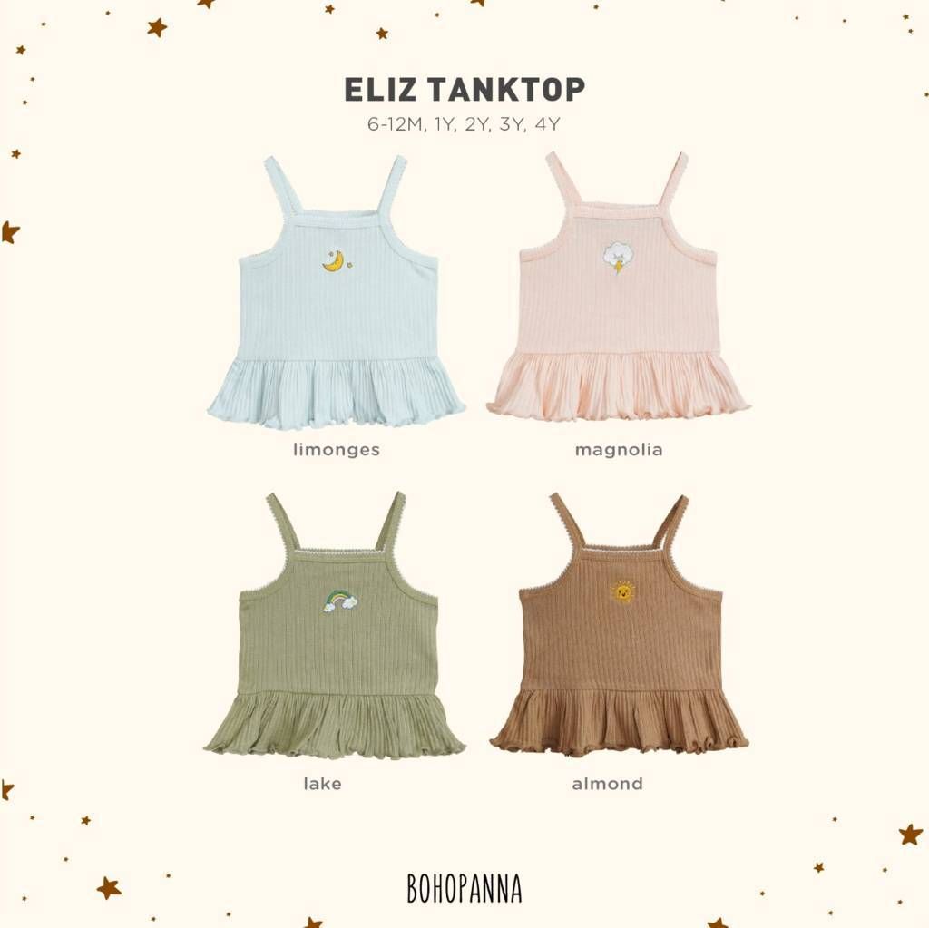 BOHOPANNA - ELIZE TANKTOP - LIMONGES 1Y -Atasan anak - 2