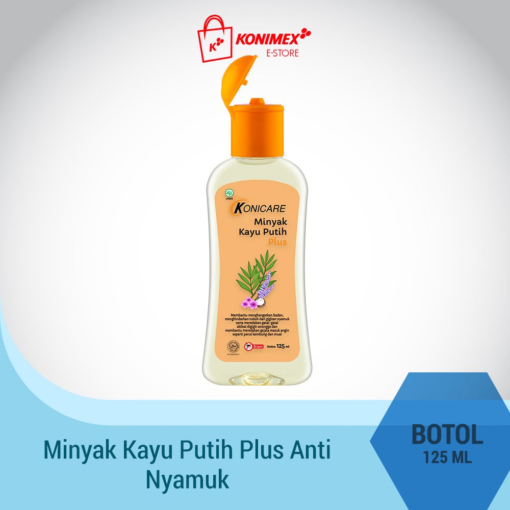 Konicare Minyak Kayu Putih Plus Anti Nyamuk 125 ml Paket 3 botol - 3