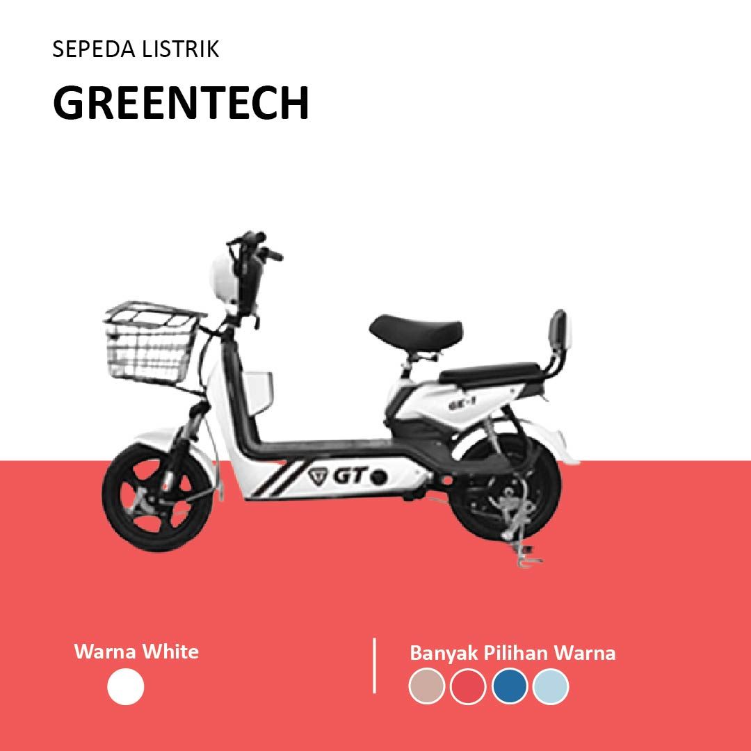 Sepeda Motor Listrik Greentech GT GE1 DF5 Uwinfly Dragonfly Garansi - 1