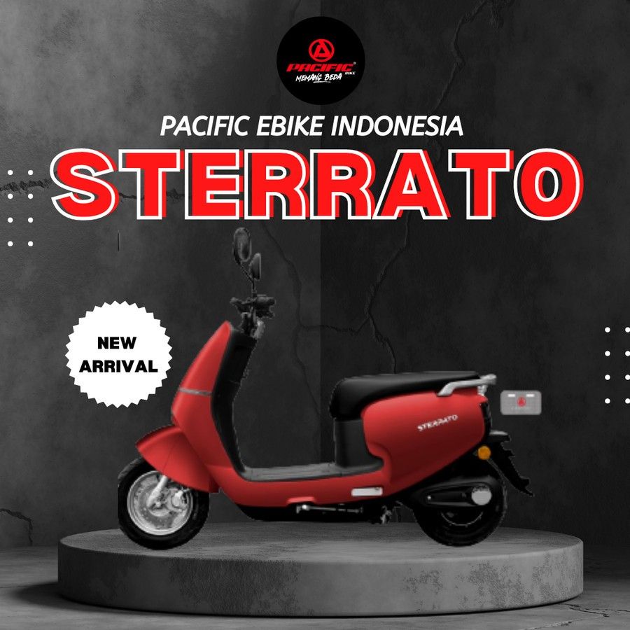 Sepeda Motor Listrik Sterrato Electric Bike Ebike Exotic by Pacific - 3