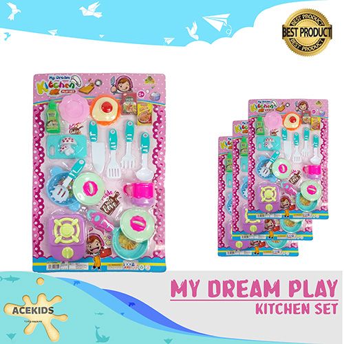 Acekids Mainan Anak 1 Set Peralatan Dapur Alat-Alat Masak Murah Original - OCT2060 - 1