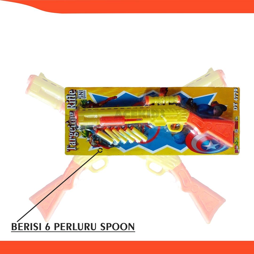 Acekids Mainan Anak Tembak-Tembakan Pistol Mainan Targeting Rifle Murah Original - DT4770 - 3