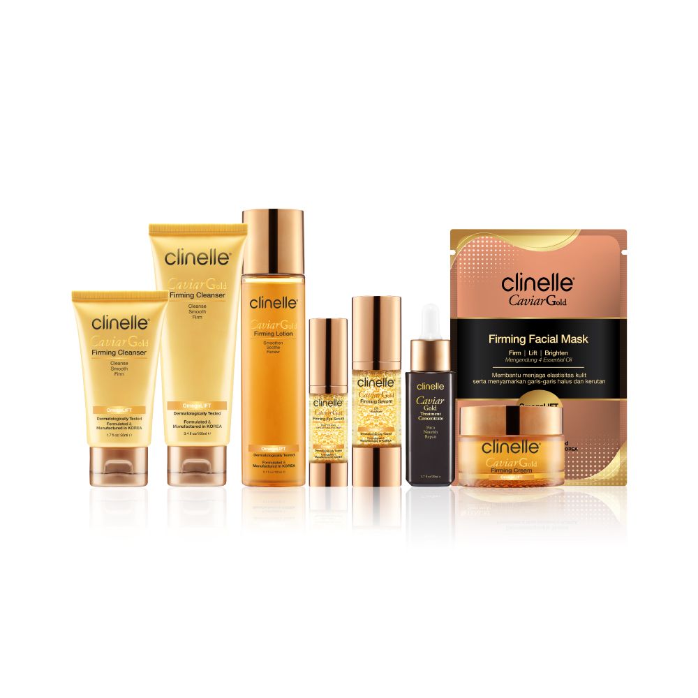 CLINELLE Caviar GOLD Firming Facial Mask - 3